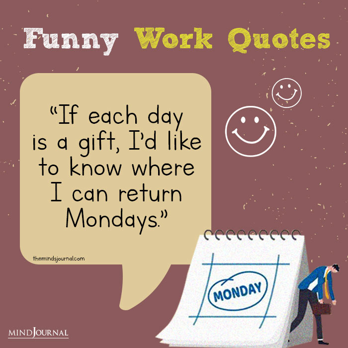 Funny work quotes