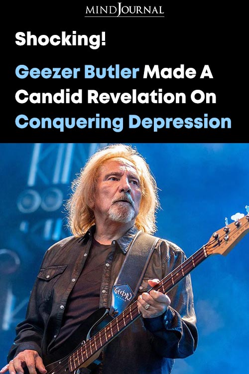 Geezer Butler Depression Battle