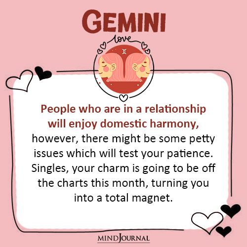 love monthly horoscope