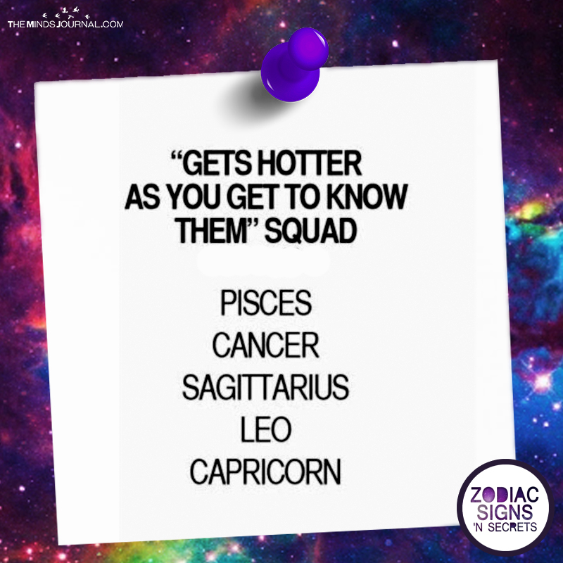 “Gets Hotter As You Get To Know Them” Squad