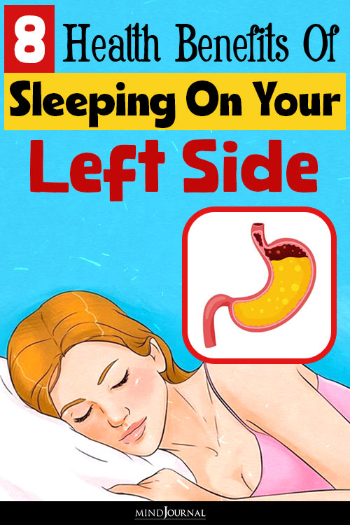 health benefits of sleeping on your left side