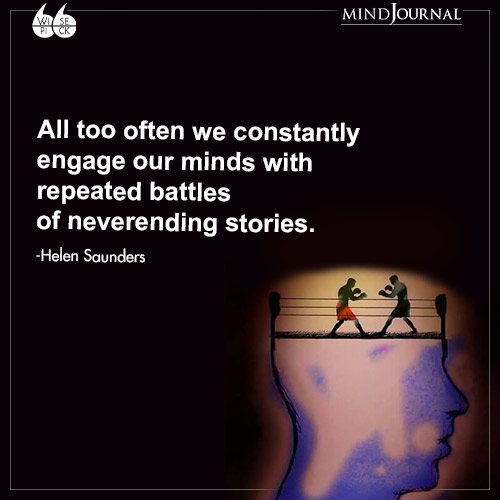 Helen Saunders engage our minds repeated battles