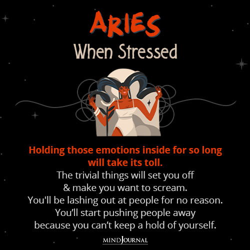 Holding those emotions inside