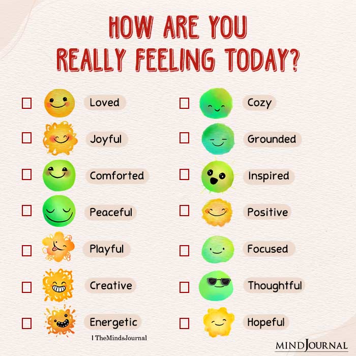 How Are You Really Feeling Today?