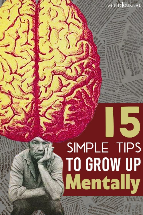 How Grow Up Mentally pin