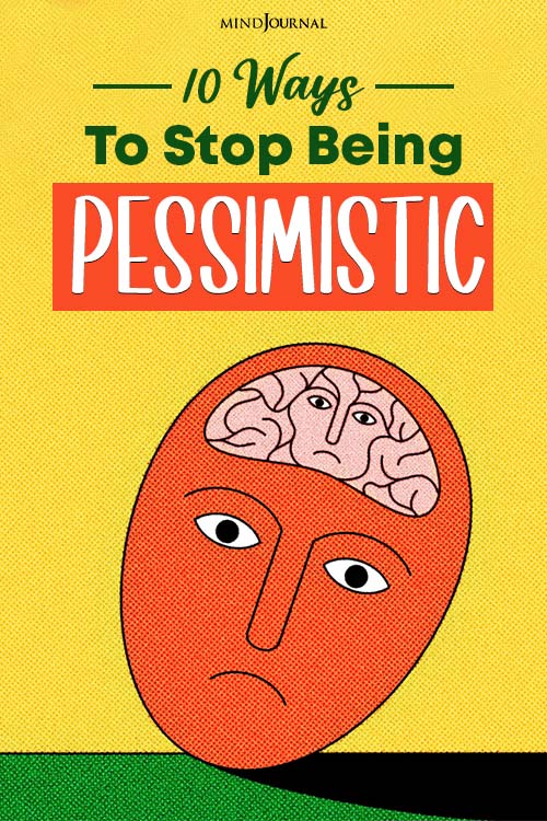 How Stop Being Pessimistic Pin