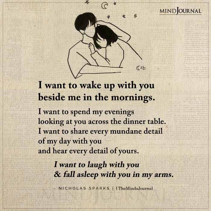 I Want To Wake Up With You