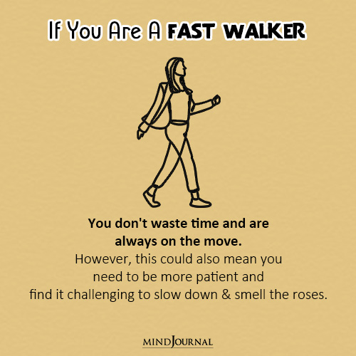 what does your walking style say about you