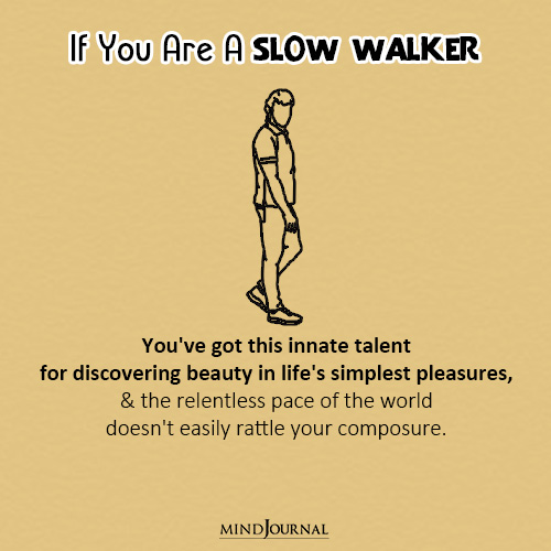 what does your walking style say about you