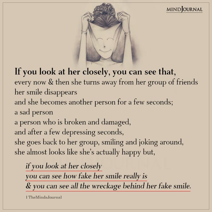 If You Look At Her Closely You Can See That