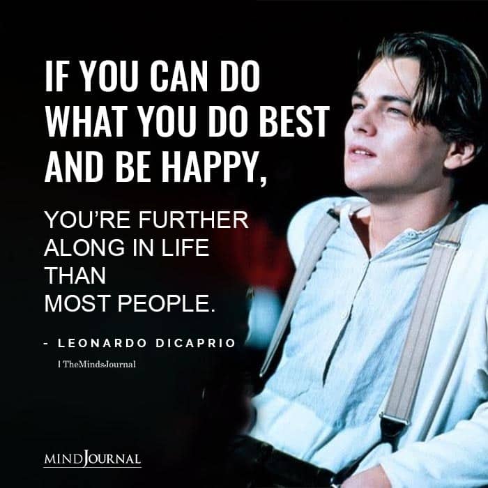 Leonardo DiCaprio Quotes