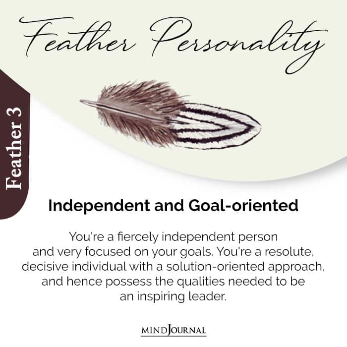 feather personality test