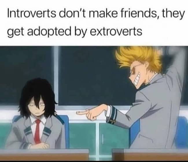 introvert vs extrovert