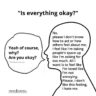 Is Everything Okay Thought Cloud