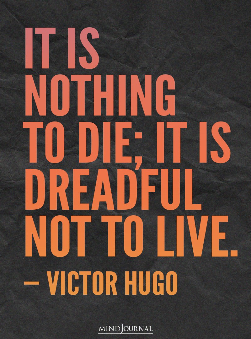 It Is Nothing To Die