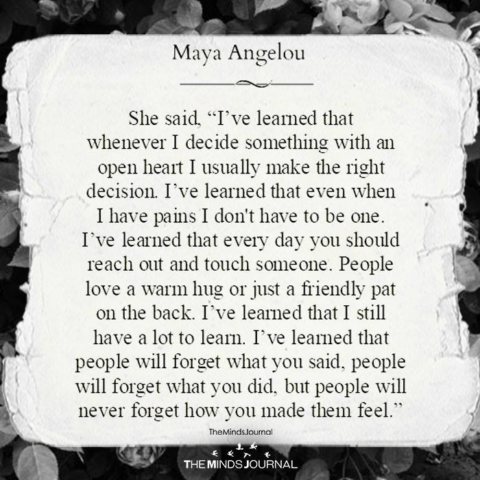 Maya Angelou Quotes