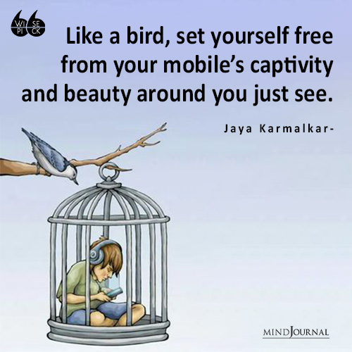 Jaya Karmalkar like a bird