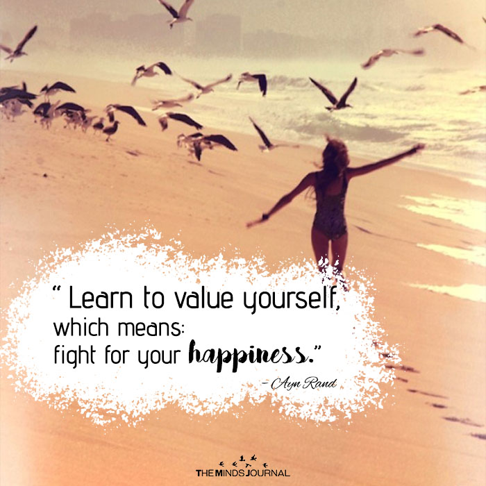 Learn to value yourself