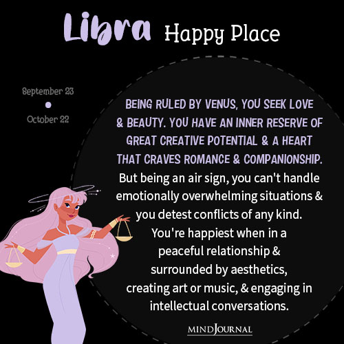 Libra Being ruled by Venus