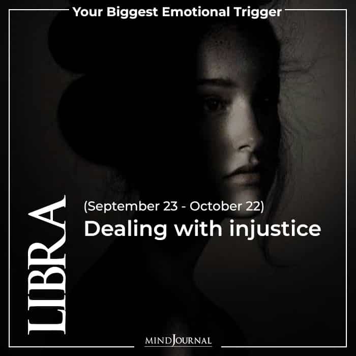 Libra Dealing with injustice