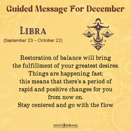 Libra Restoration of balance