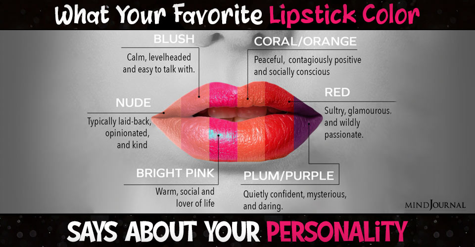 What Your Favorite Lipstick Color Says About Your Personality