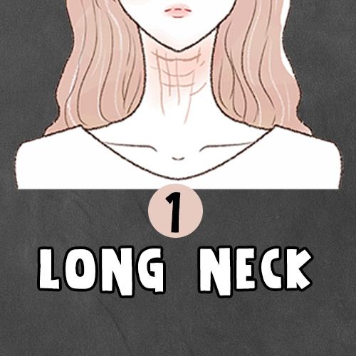 neck shape personality test