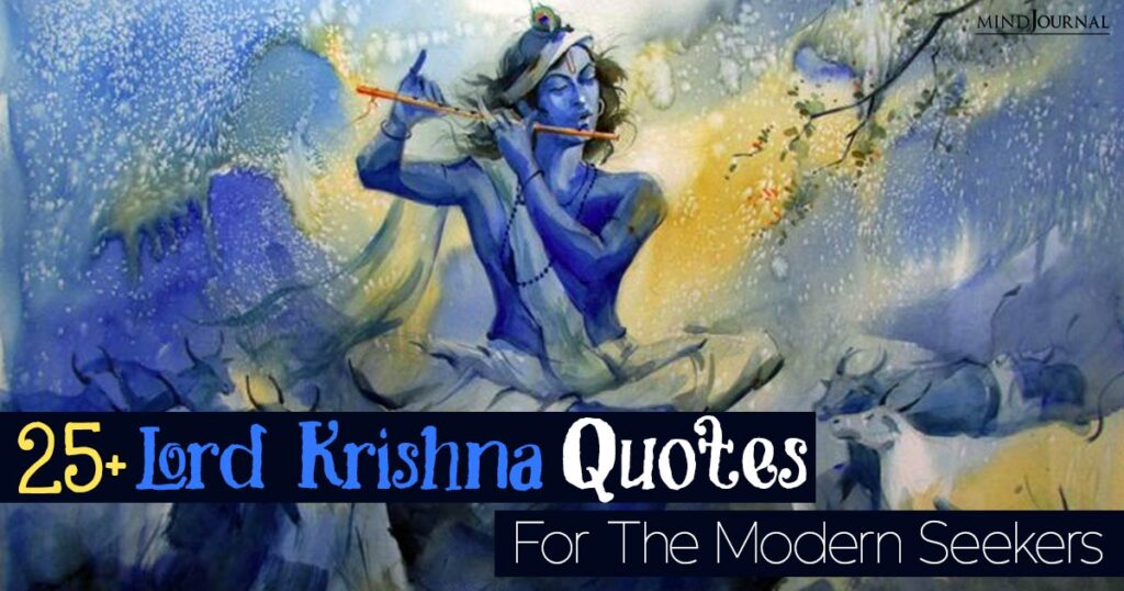 30 Positive Krishna Quotes On Life | Radha Krishna Love Quotes
