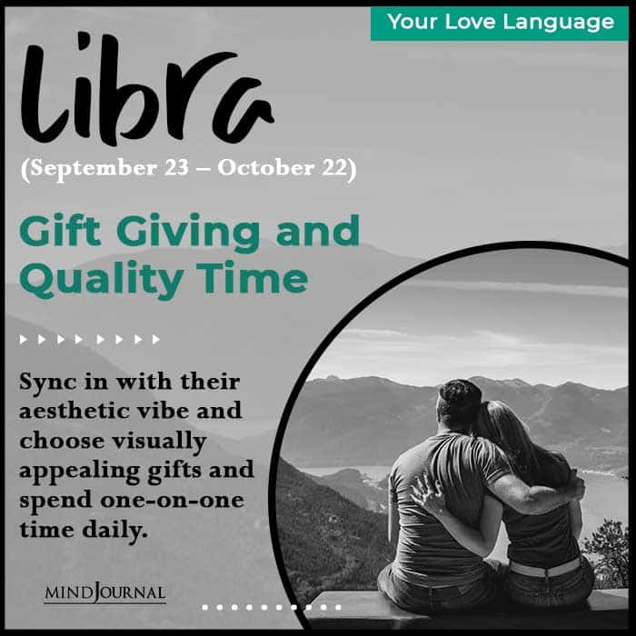 Love Language Of Each Zodiac Sign Libra