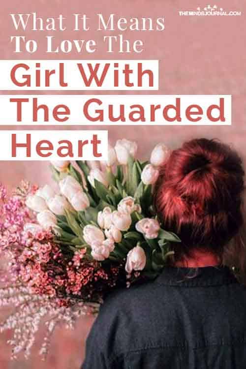 Love The Girl With The Guarded Heart pin