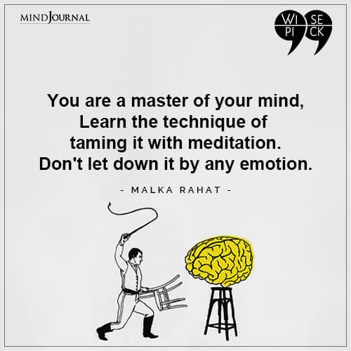 Malka Rahat You are a master of your mind