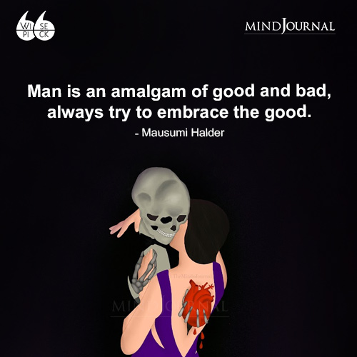 Mausumi Halder Man is an amalgam