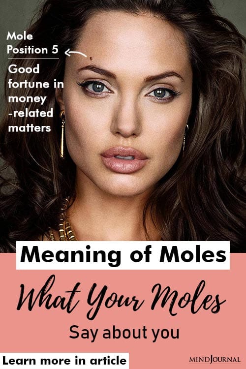 Meaning Of Moles Face Body Say About You pin