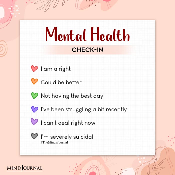 Mental Health Check-In Feeling Great