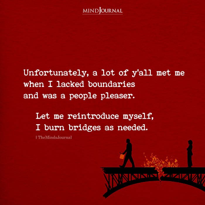 Unfortunately, A lot Of Y’all Met Me When I Lacked Boundaries