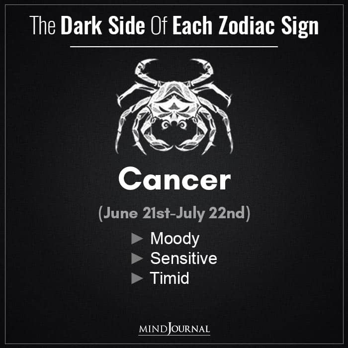 Dark Side of each Zodiac Sign