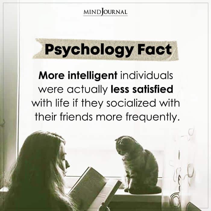 are intelligent people sad