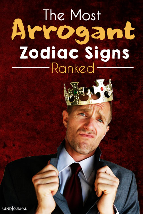 Most Arrogant Zodiac Signs pin