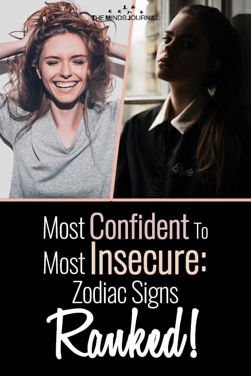 Most Confident To Most Insecure: Zodiac Signs Ranked!