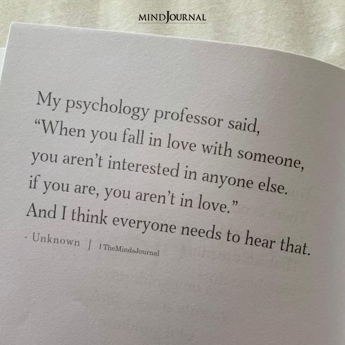 My Psychology Professor Said