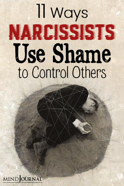 Narcissists Use Shame to Control pin