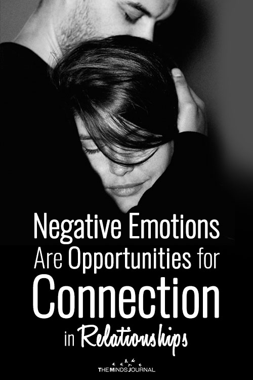 Negative Emotions Are Opportunities for Connection in Relationships