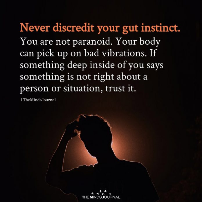 gut instinct