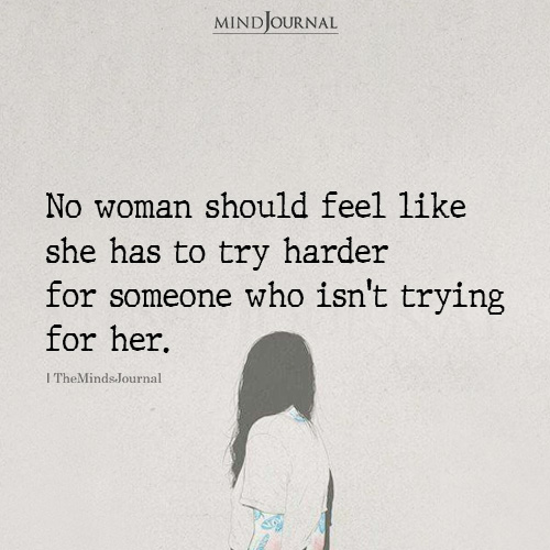 No Woman Should Feel Like