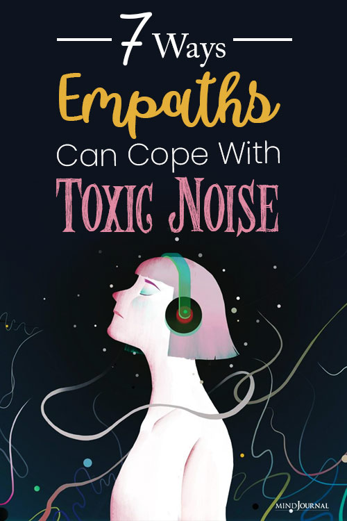 Noise Sensitive Empaths Cope Toxic Noise pin