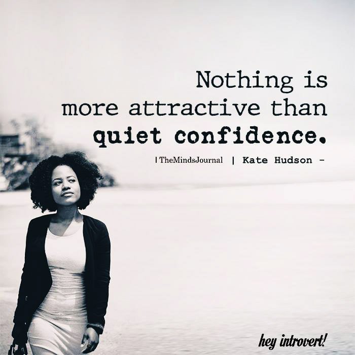 confident introvert