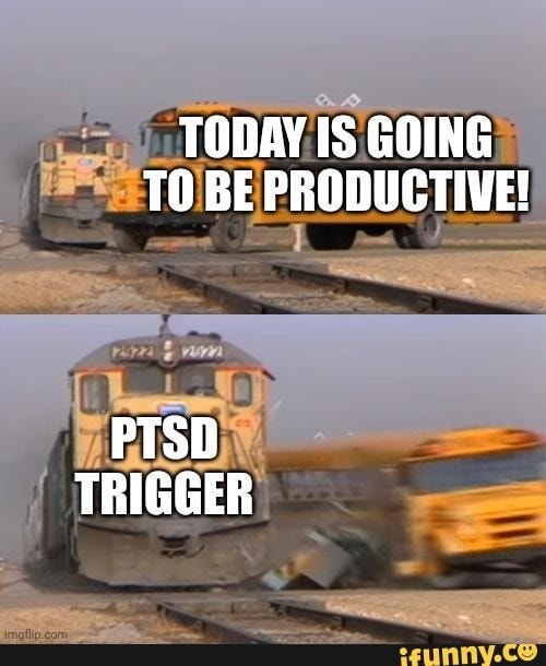 Funny mental health memes PTSD