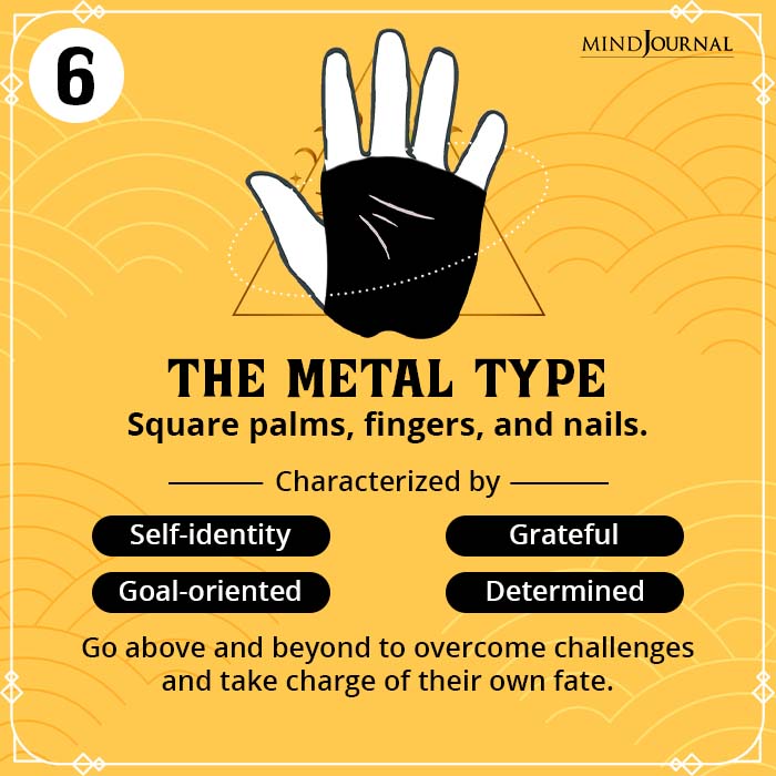 Palm Reading Hand Shape Reveals Personality Metal Type