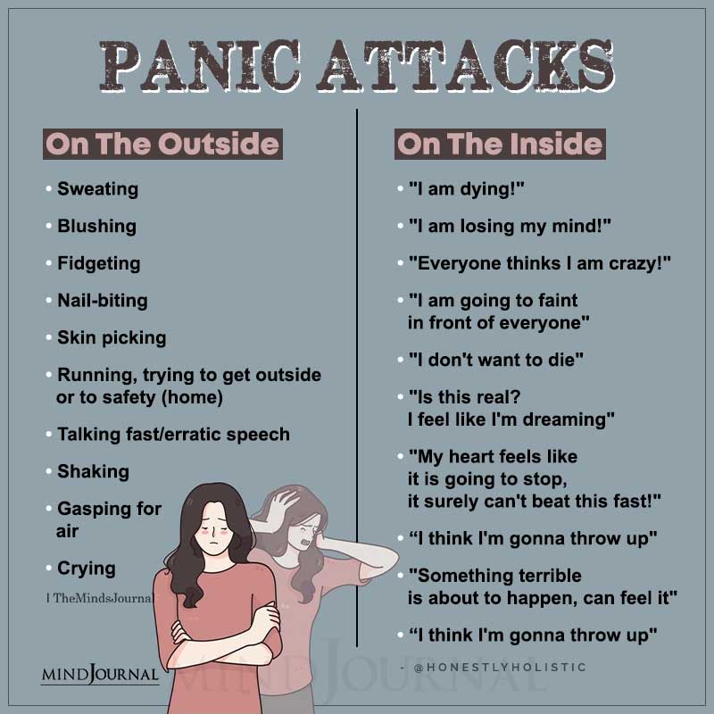 What to say and not to say to someone during a panic attack