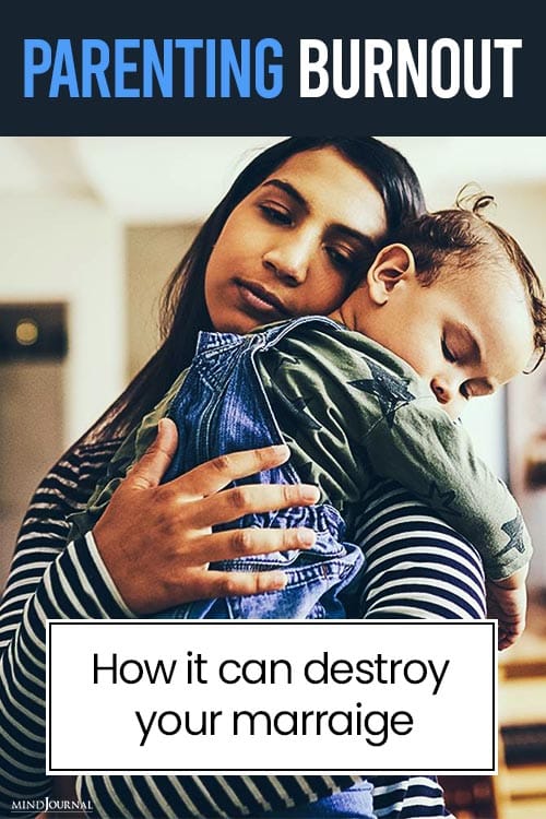 Parenting Burnout Destroy Marriage pin